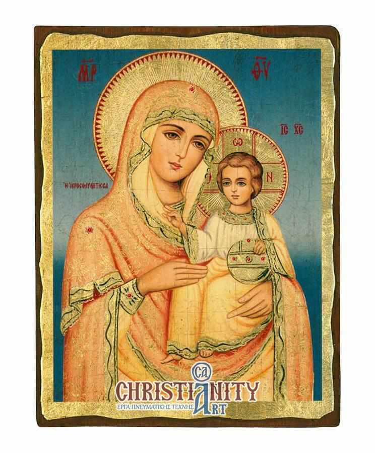 Παναγία Ιεροσολυμίτισσα-Christianity Art